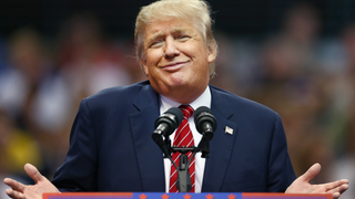 In The Middle Of All This, Did Trump Really Just Watch A Game From 2006 So He Could See Himself On TV?